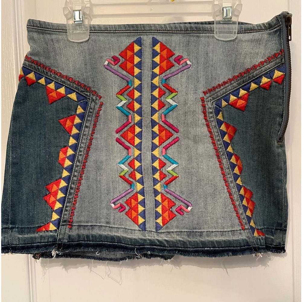 Free People Denim Skirt